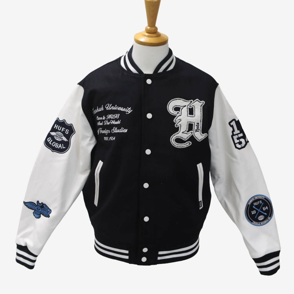 프리미엄 코오롱 학교 점퍼(네이비)